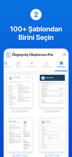 CV Hazırlama Pro: AI ile ekran görüntüsü