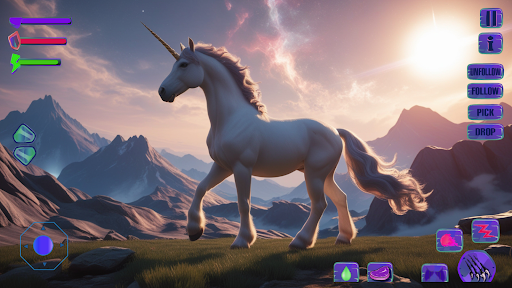 Uçan Tek Boynuzlu Pony Oyunum ekran görüntüsü