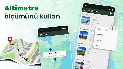 Rakım Ölçer - Altimeter App ekran görüntüsü