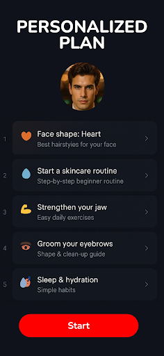 Youmax: AI Looksmax Become Hot ekran görüntüsü