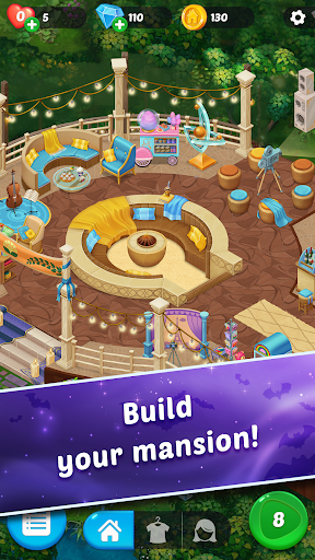 Mystic Hills: Match-3 Romance ekran görüntüsü