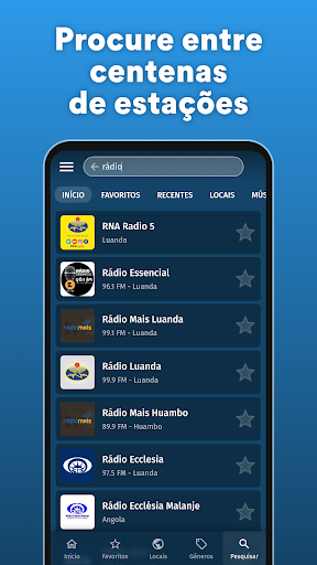 Radio Angola: Rádio FM e AM ekran görüntüsü