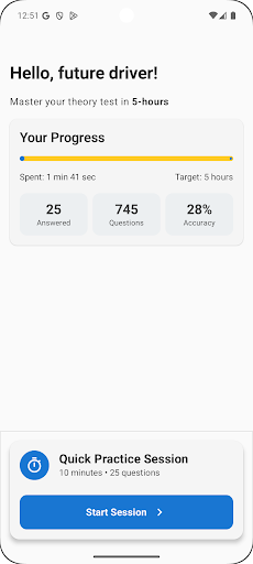 Driving Theory Test UK 2025 ekran görüntüsü