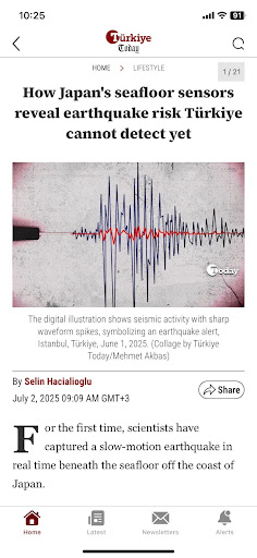 Türkiye Today ekran görüntüsü