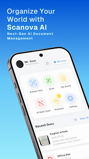 Scanova - AI Scan Manager ekran görüntüsü