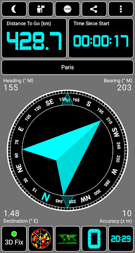 GPS Test ekran görüntüsü