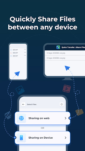 Quick Transfer : Share Files ekran görüntüsü