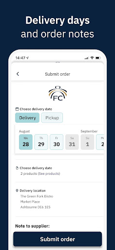 First Choice Foodservice ekran görüntüsü