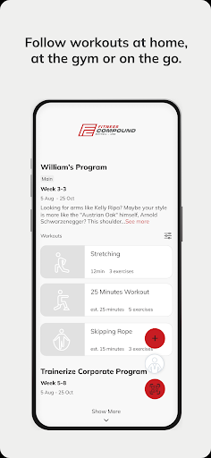 The Fitness Compound App ekran görüntüsü