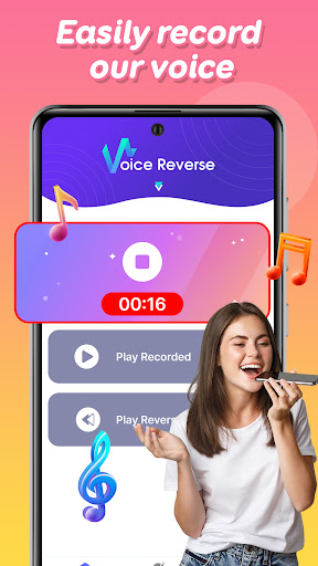 Funny Voice Reverse ekran görüntüsü
