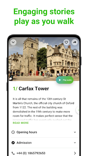 Oxford Tour Guide:SmartGuide ekran görüntüsü