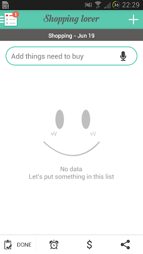 Shopping Lover - Shopping List ekran görüntüsü