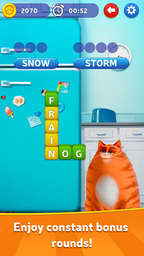 Kitty Scramble: Word Game ekran görüntüsü