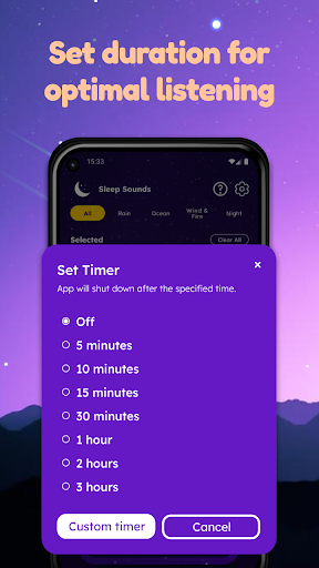 Shut Eye: Sleep Sounds Machine ekran görüntüsü