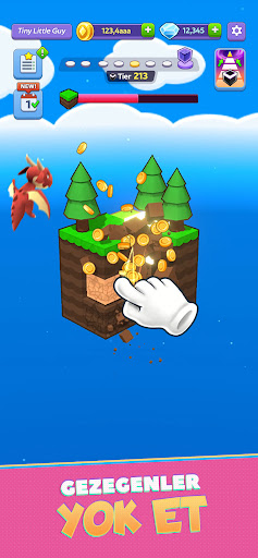 Tiny Worlds: Dragon Idle games ekran görüntüsü