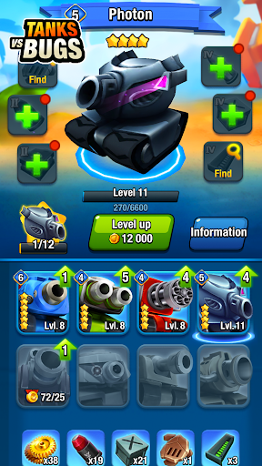 Tanks vs Bugs ekran görüntüsü