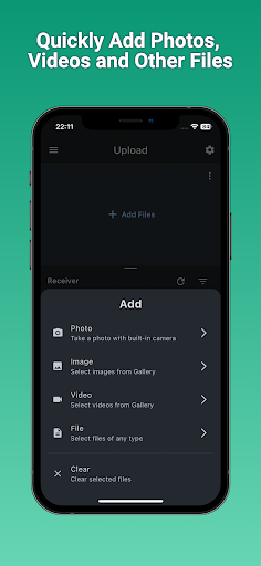 Upload Remote - Share via WiFi ekran görüntüsü