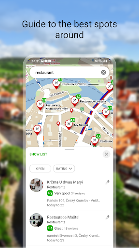 Mapy.com: Offline hiking maps ekran görüntüsü