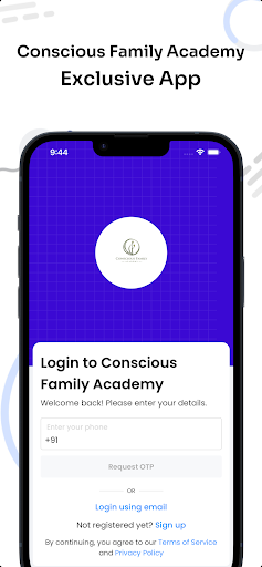 Conscious Family Academy ekran görüntüsü