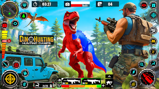 Dino Hunting:Wild Shooting 3D ekran görüntüsü