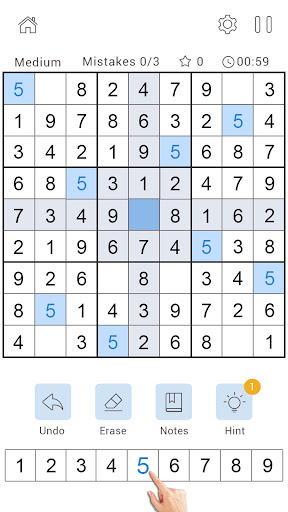 Zen Sudoku ekran görüntüsü