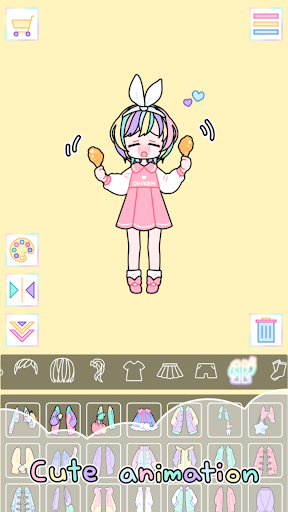 Pastel Girl : Dress Up Game ekran görüntüsü
