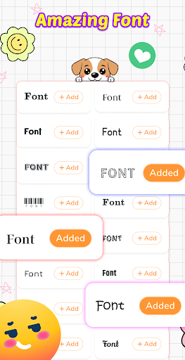 Keyboard Themes: Fonts & Emoji ekran görüntüsü