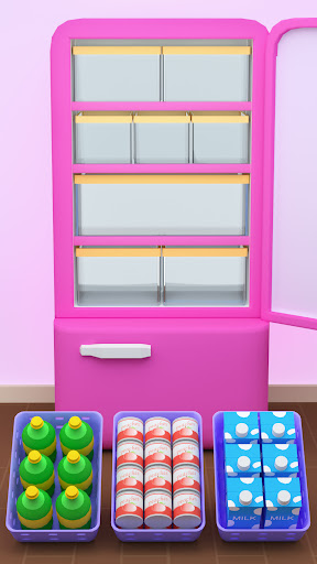 ASMR Restock: Fridge Organizer ekran görüntüsü