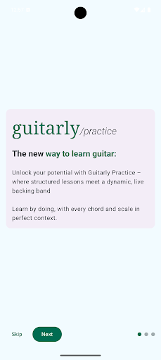 Guitarly Practice: Learn ekran görüntüsü