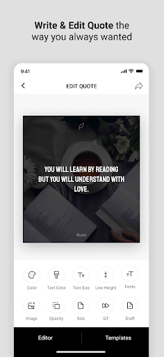 Quote Writer - Quote Maker App ekran görüntüsü