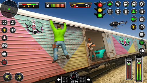 Train Survival City Train Game ekran görüntüsü
