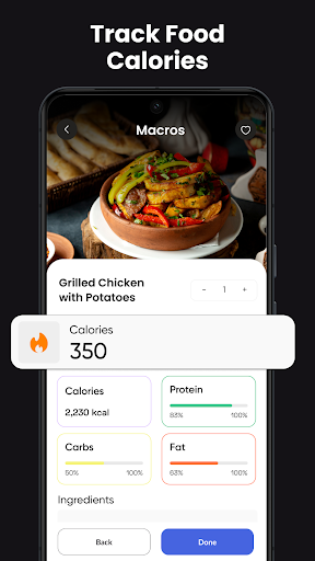 AI Calorie Tracker: CalCare ekran görüntüsü