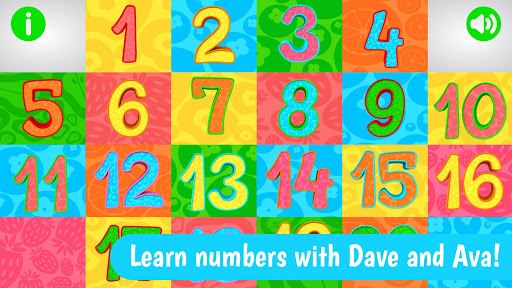 Numbers from Dave and Ava ekran görüntüsü