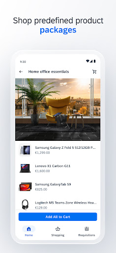 SAP Ariba Shopping ekran görüntüsü