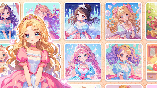 Doll Color:boyama oyunları ekran görüntüsü