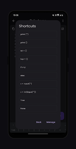 Python Compiler ekran görüntüsü