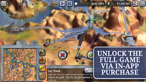 Sid Meier's Railroads! ekran görüntüsü