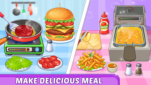 Kitchen Set Chef Cooking Bake ekran görüntüsü