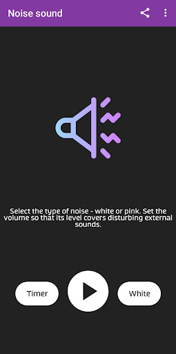 Healthy Sleep white pink noise ekran görüntüsü
