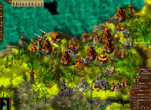 Cultures 2: Gates of Asgard ekran görüntüsü