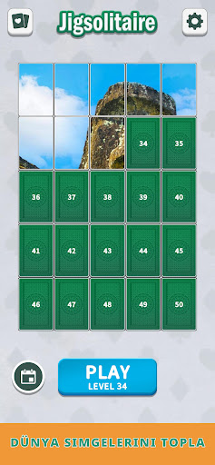 Jigsolitaire ekran görüntüsü