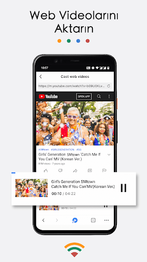 Chromecast için TV Yayını ekran görüntüsü