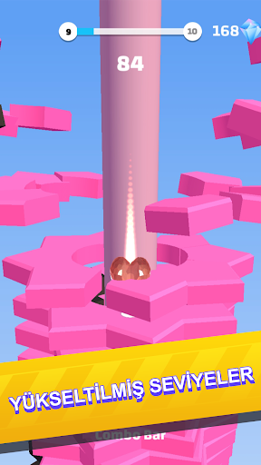 Helix Stack Jump: şut topu ekran görüntüsü