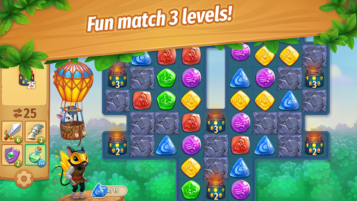 Strongblade: Match 3 Game ekran görüntüsü
