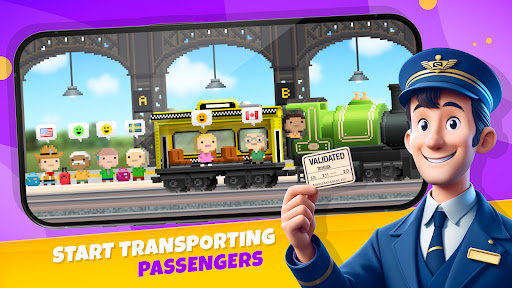 Pocket Trains: Railroad Tycoon ekran görüntüsü