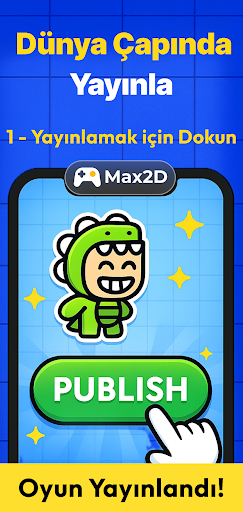 Max2D : kodsuz oyun yapımcısı ekran görüntüsü