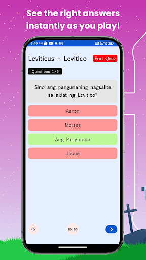 Filipino Bible Quiz ekran görüntüsü