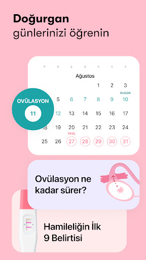Flo Regl ve Hamilelik Takibi ekran görüntüsü