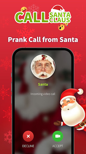 Santa Claus Prank Call & Chat ekran görüntüsü
