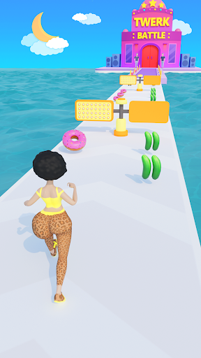 Twerk Fun Race - Run games 3D ekran görüntüsü